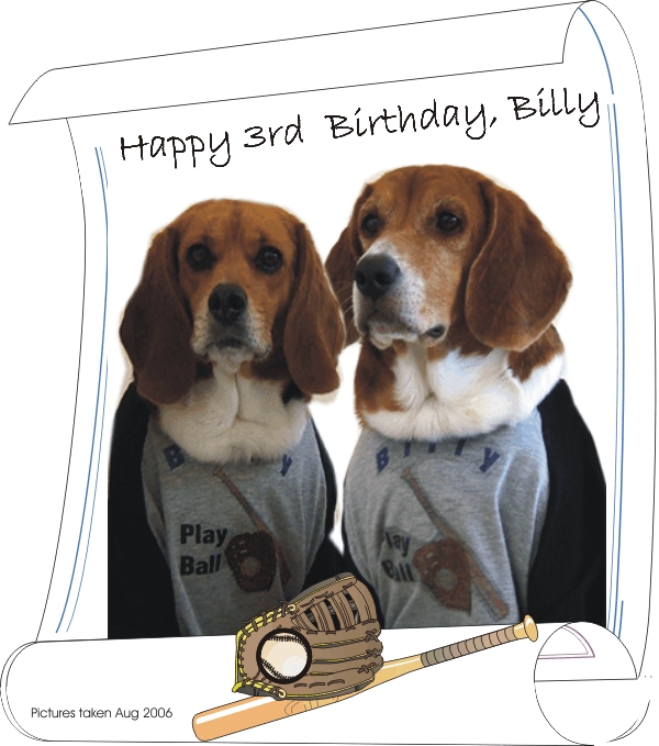 Celebrate Billy's Third Birthday