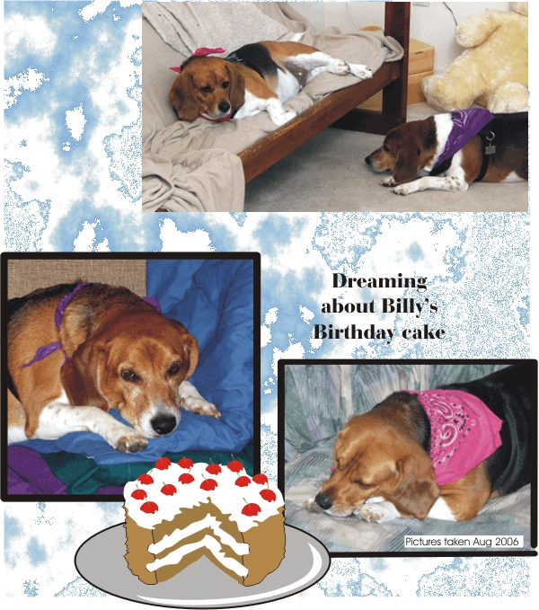 Dreaming about Billy's Birthday Cake