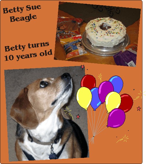 It is your 10th birthday, Betty