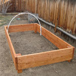 Size of raised garden bed