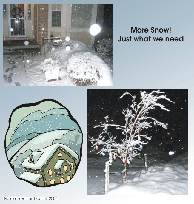 All we need was more snow!